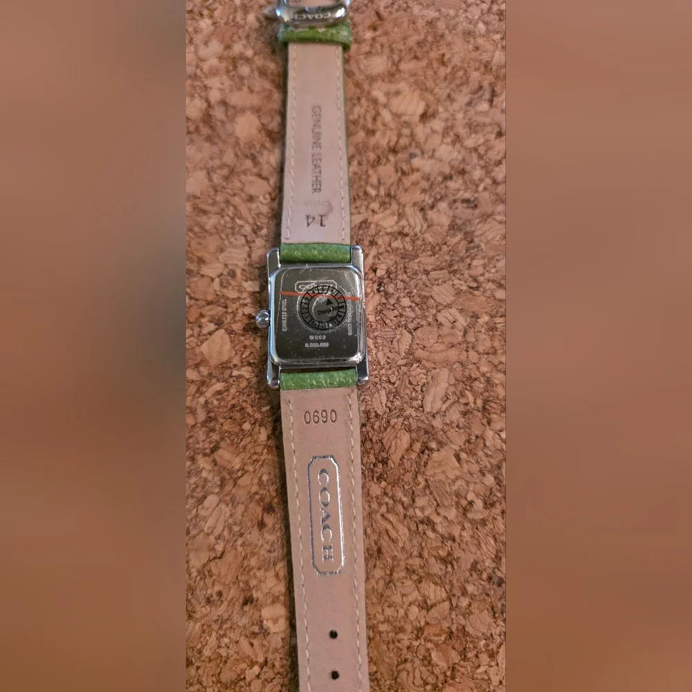 COACH MADISON TANK WATCH - FULL NORDSTROM SET, Rare New